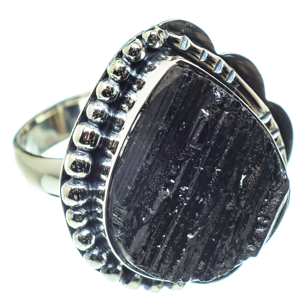 Tektite Rings handcrafted by Ana Silver Co - RING59364