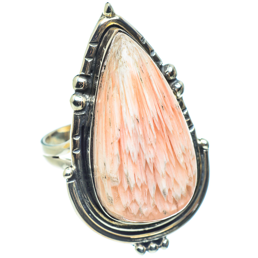 Rhodochrosite Rings handcrafted by Ana Silver Co - RING59380