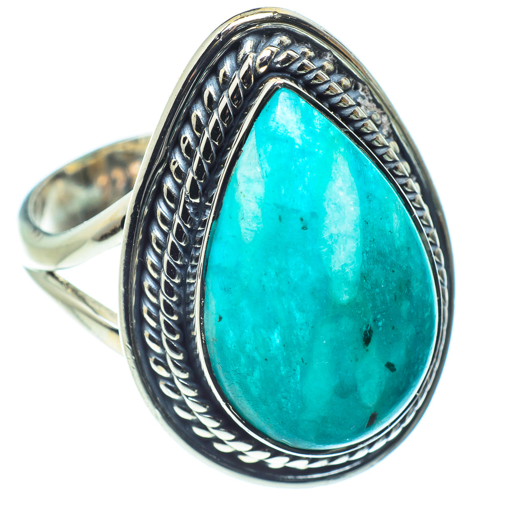 Chrysocolla Rings handcrafted by Ana Silver Co - RING59398