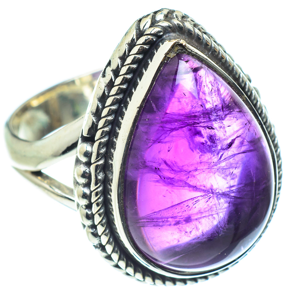 Amethyst Rings handcrafted by Ana Silver Co - RING59401
