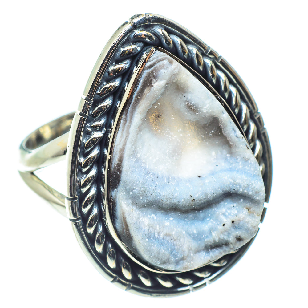 Desert Druzy Rings handcrafted by Ana Silver Co - RING59409