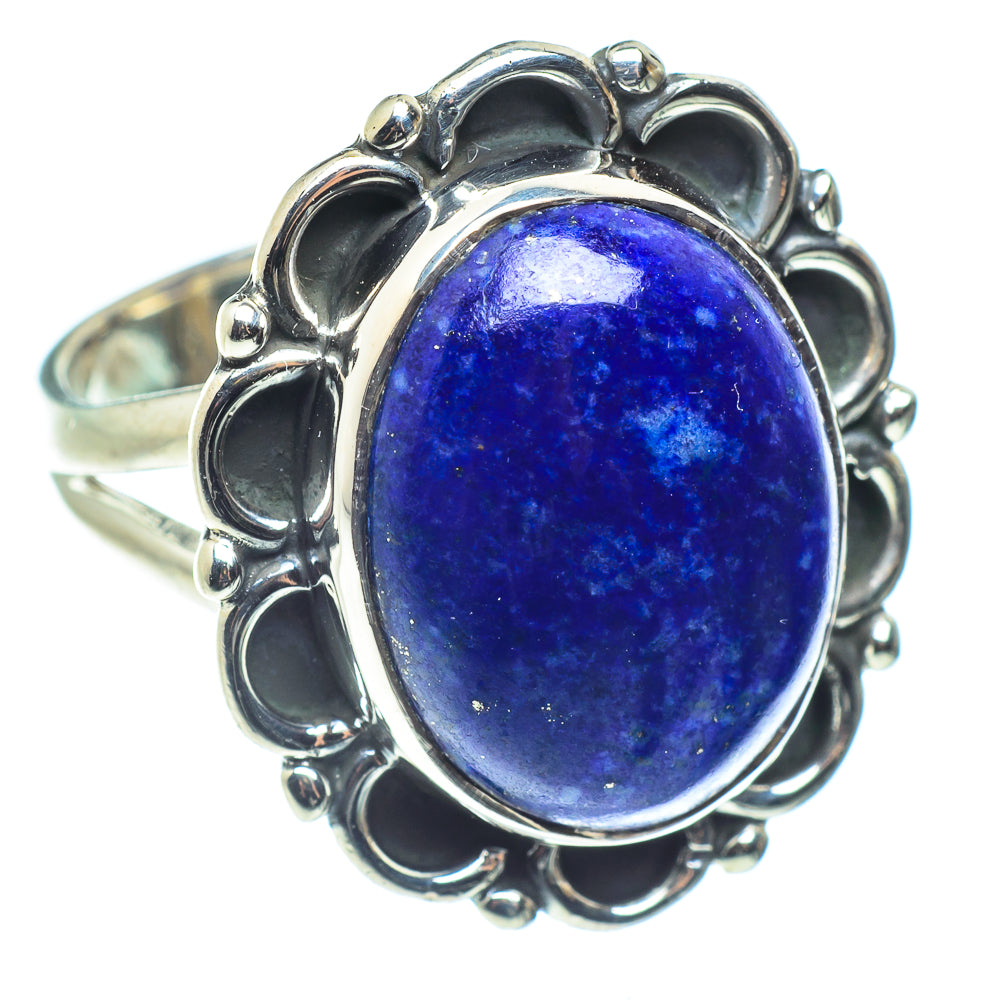Lapis Lazuli Rings handcrafted by Ana Silver Co - RING59418