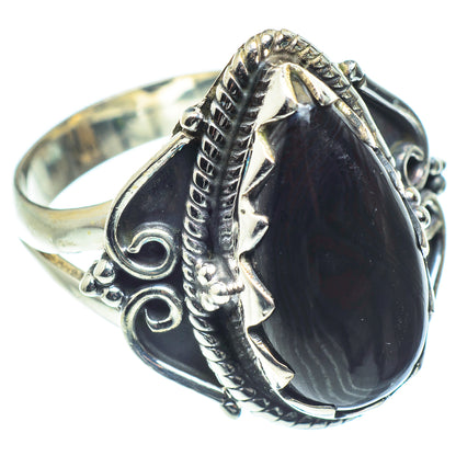 Psilomelane Rings handcrafted by Ana Silver Co - RING59420