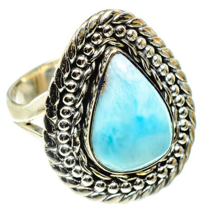 Larimar Rings handcrafted by Ana Silver Co - RING59445
