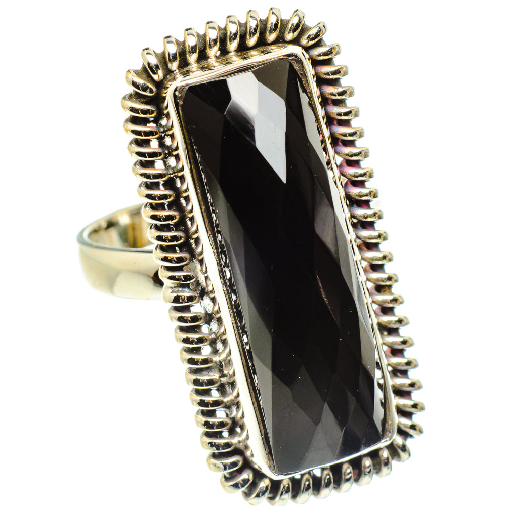 Black Onyx Rings handcrafted by Ana Silver Co - RING59468