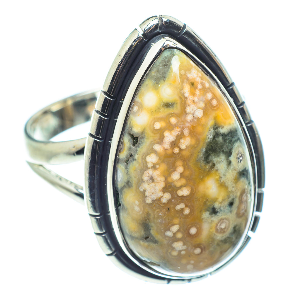 Ocean Jasper Rings handcrafted by Ana Silver Co - RING59504