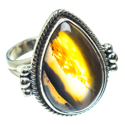 Montana Agate Rings handcrafted by Ana Silver Co - RING59513