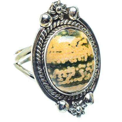 Ocean Jasper Rings handcrafted by Ana Silver Co - RING59525