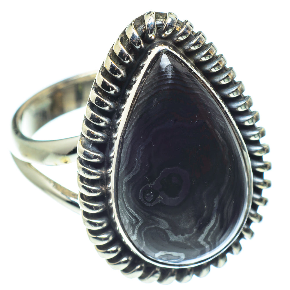 Psilomelane Rings handcrafted by Ana Silver Co - RING59531