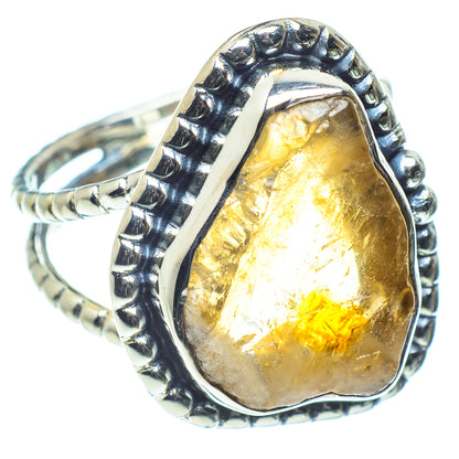 Citrine Rings handcrafted by Ana Silver Co - RING59548