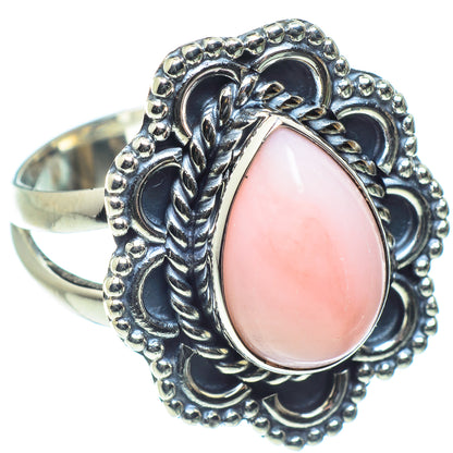 Pink Opal Rings handcrafted by Ana Silver Co - RING59550