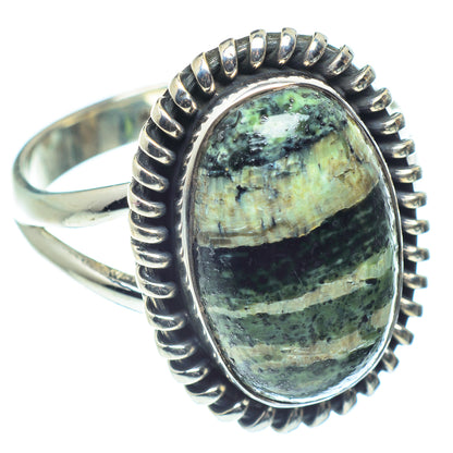 Lizard Jasper Rings handcrafted by Ana Silver Co - RING59552