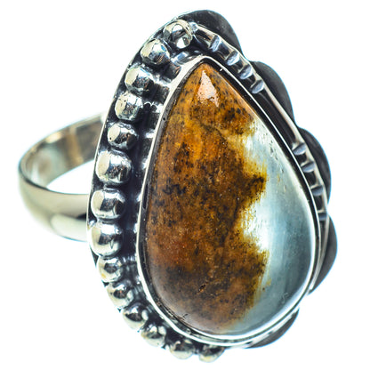 Green Fluorite Rings handcrafted by Ana Silver Co - RING59567