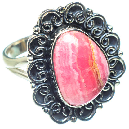 Rhodochrosite Rings handcrafted by Ana Silver Co - RING59570