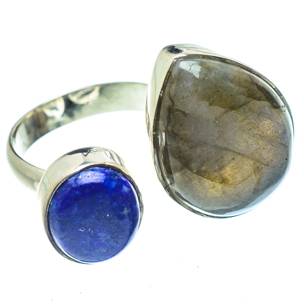 Labradorite Rings handcrafted by Ana Silver Co - RING59583