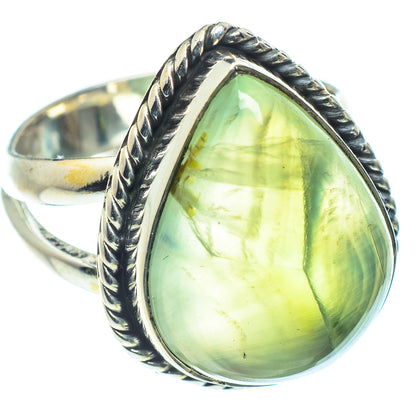 Prehnite Rings handcrafted by Ana Silver Co - RING59585