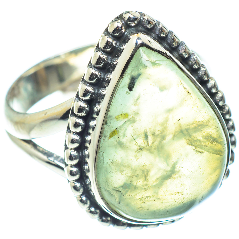 Prehnite Rings handcrafted by Ana Silver Co - RING59589