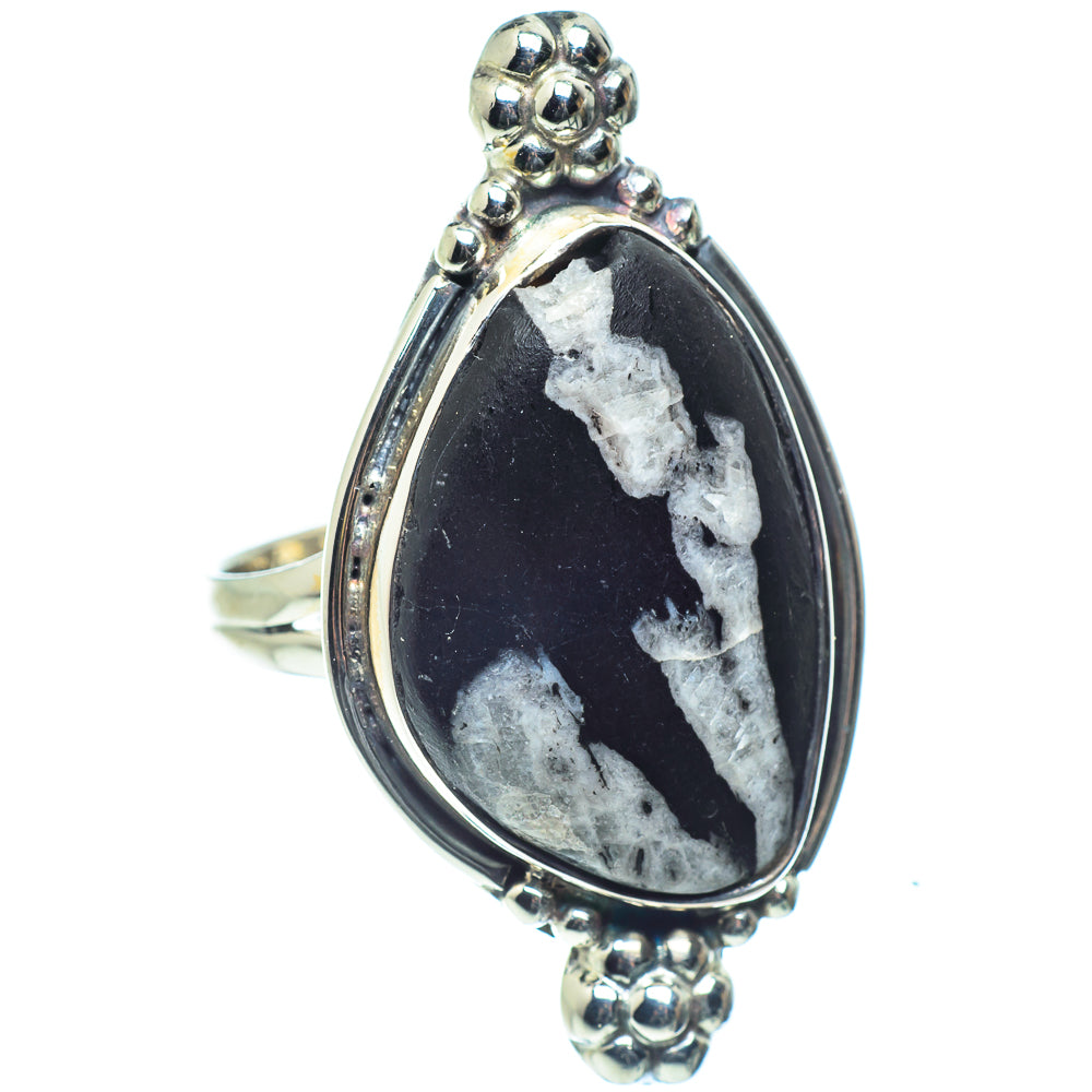 Chrysanthemum Stone Rings handcrafted by Ana Silver Co - RING59594