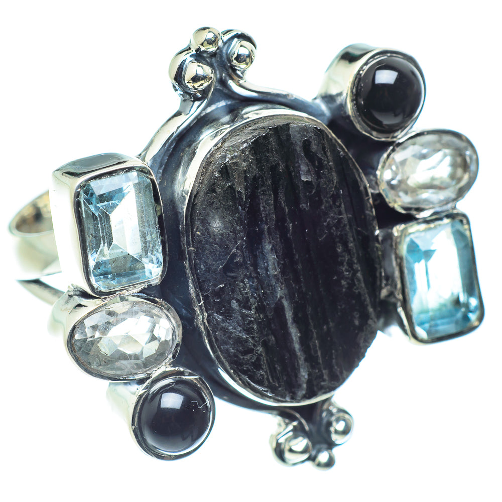 Tektite Rings handcrafted by Ana Silver Co - RING59596