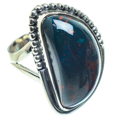 Bloodstone Rings handcrafted by Ana Silver Co - RING59597