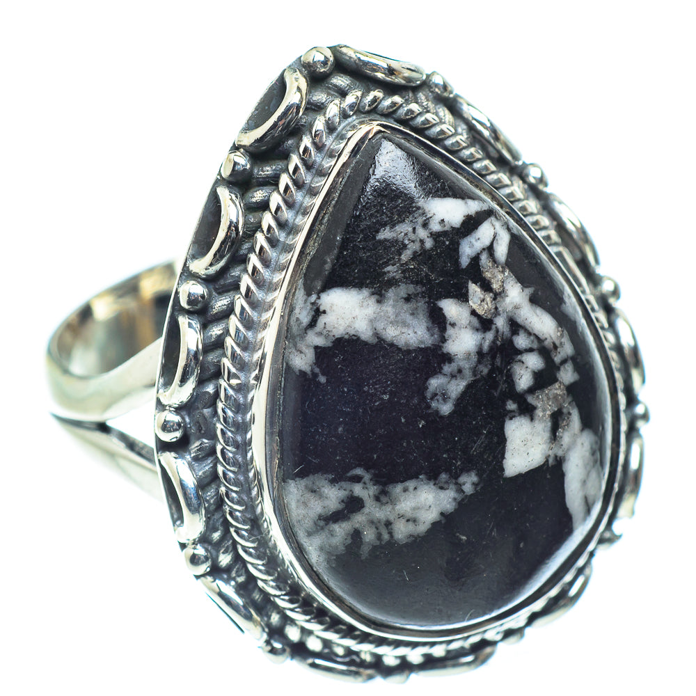 Chrysanthemum Stone Rings handcrafted by Ana Silver Co - RING59599