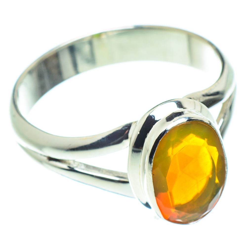 Ethiopian Opal Rings handcrafted by Ana Silver Co - RING59612