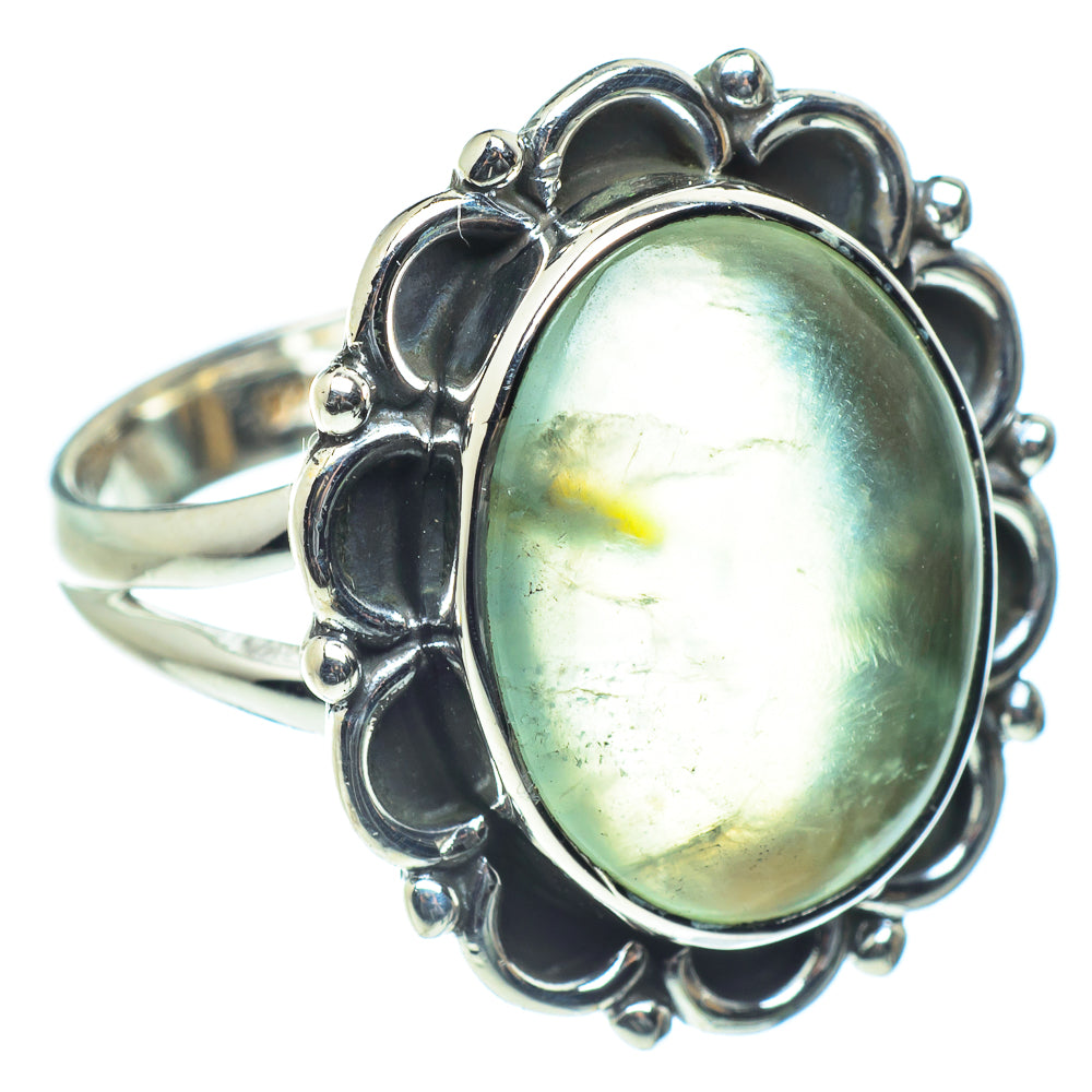 Prehnite Rings handcrafted by Ana Silver Co - RING59623