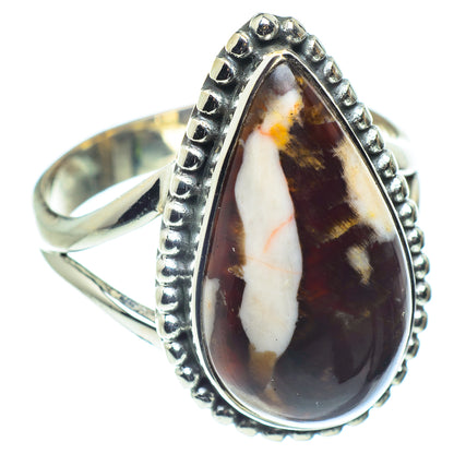 Peanut Wood Jasper Rings handcrafted by Ana Silver Co - RING59632