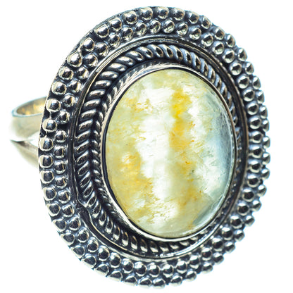 Green Fluorite Rings handcrafted by Ana Silver Co - RING59636