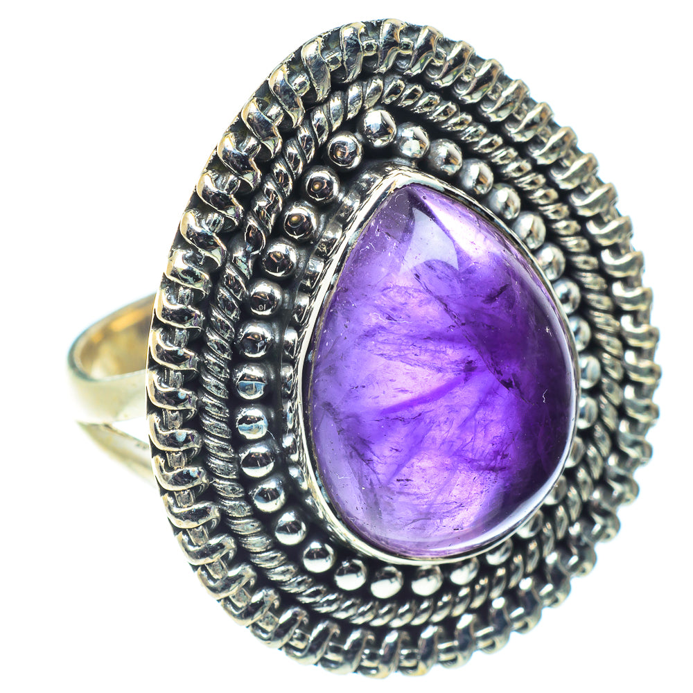 Amethyst Rings handcrafted by Ana Silver Co - RING59647
