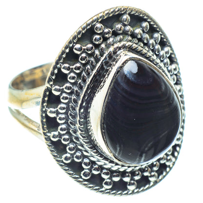 Psilomelane Rings handcrafted by Ana Silver Co - RING59650