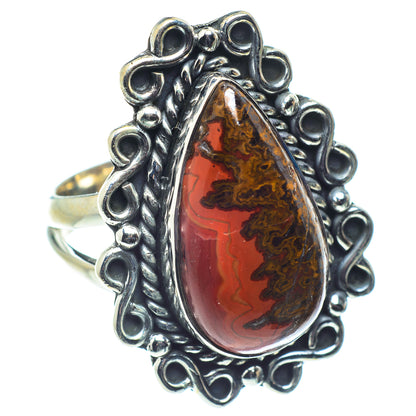 Moroccan Agate Rings handcrafted by Ana Silver Co - RING59653