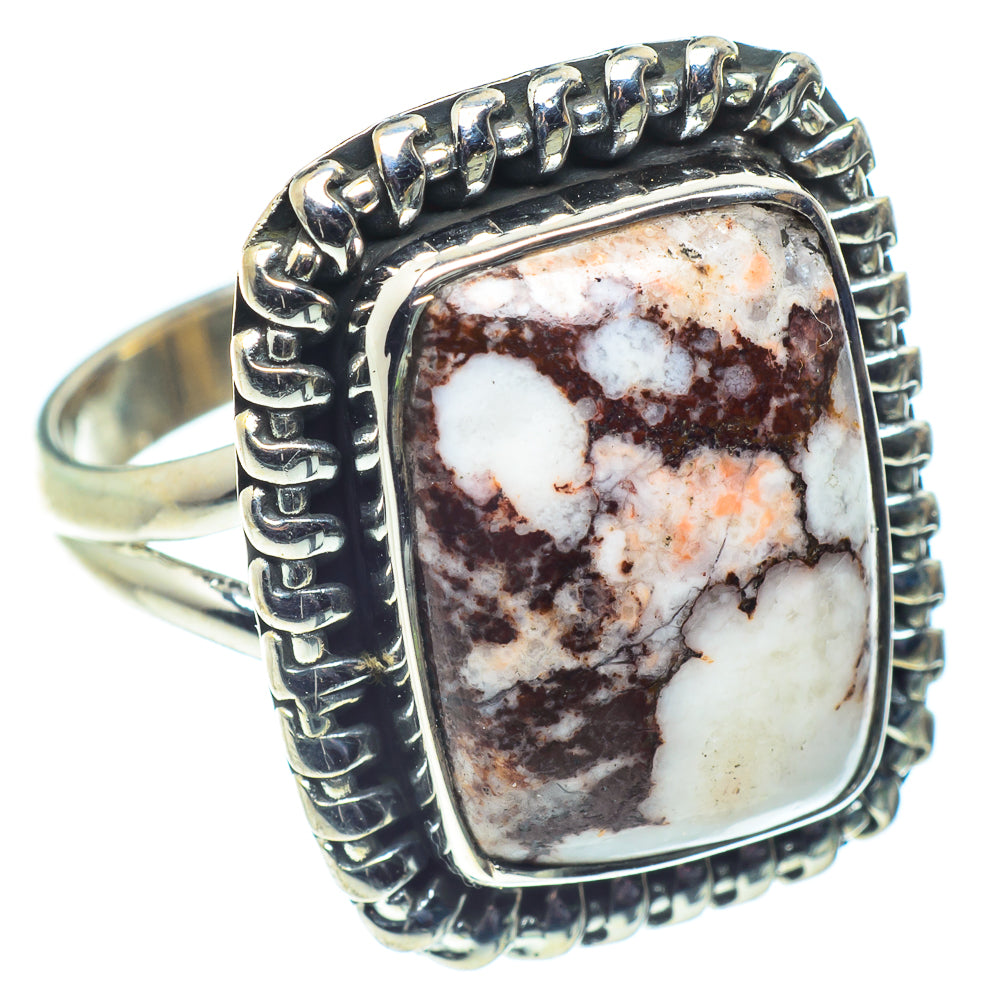 Peanut Wood Jasper Rings handcrafted by Ana Silver Co - RING59657
