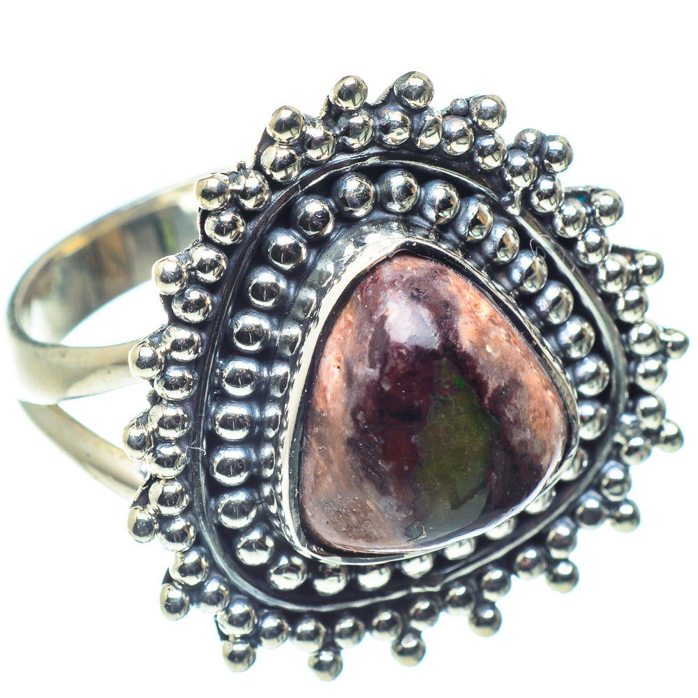 Mexican Fire Opal Rings handcrafted by Ana Silver Co - RING59659