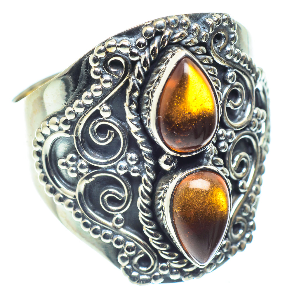 Citrine Rings handcrafted by Ana Silver Co - RING59686