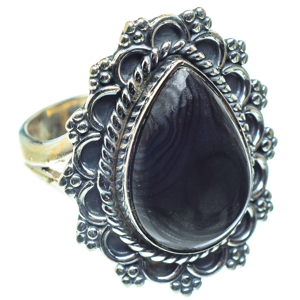 Psilomelane Rings handcrafted by Ana Silver Co - RING59690
