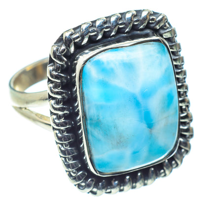 Larimar Rings handcrafted by Ana Silver Co - RING59691