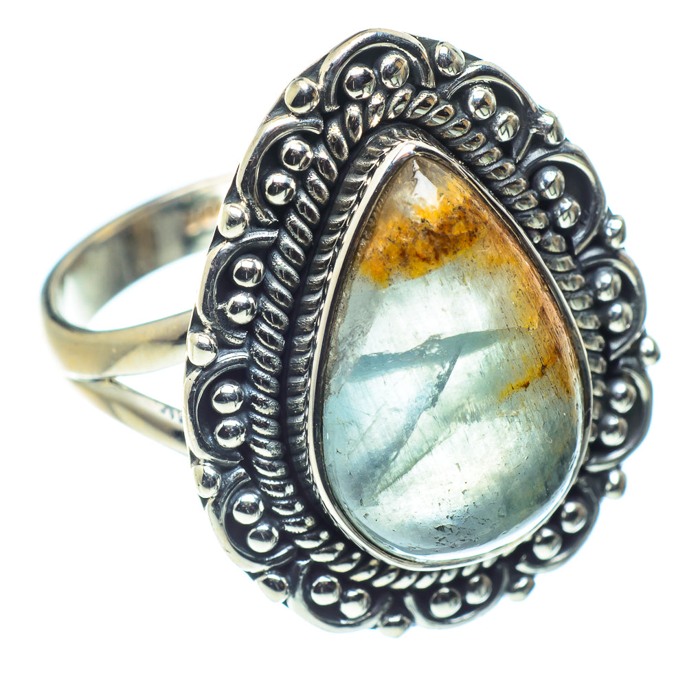 Green Fluorite Rings handcrafted by Ana Silver Co - RING59692