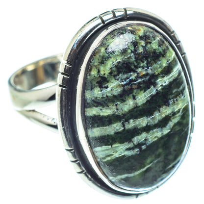 Lizard Jasper Rings handcrafted by Ana Silver Co - RING59698