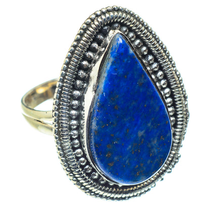 Lapis Lazuli Rings handcrafted by Ana Silver Co - RING59700