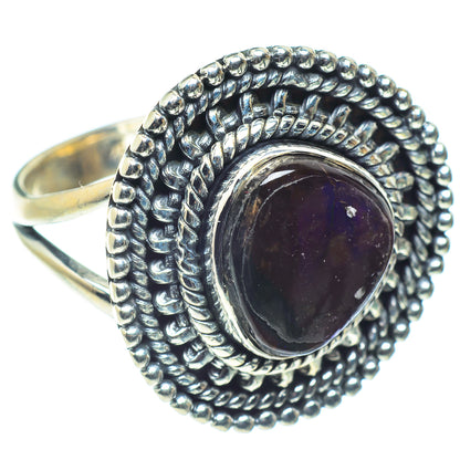 Ammolite Rings handcrafted by Ana Silver Co - RING59717
