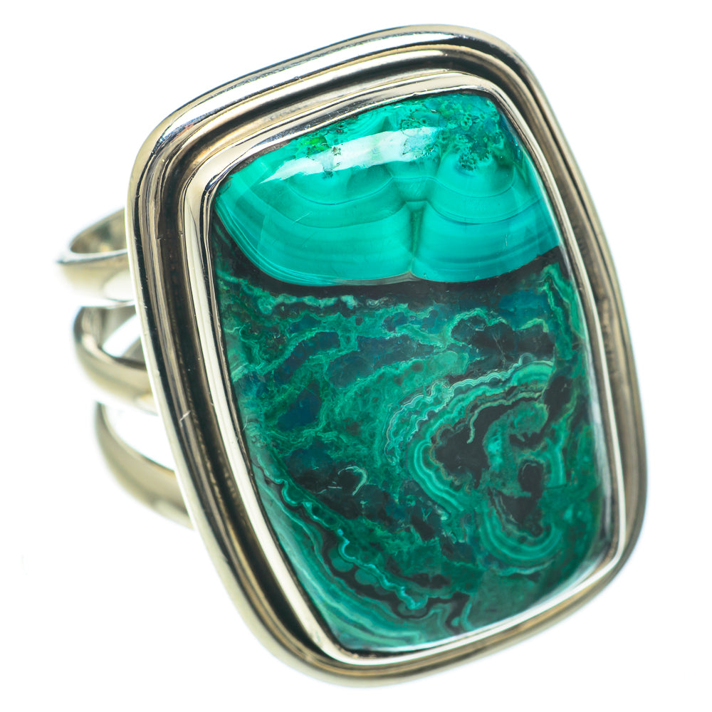 Chrysocolla Rings handcrafted by Ana Silver Co - RING59735