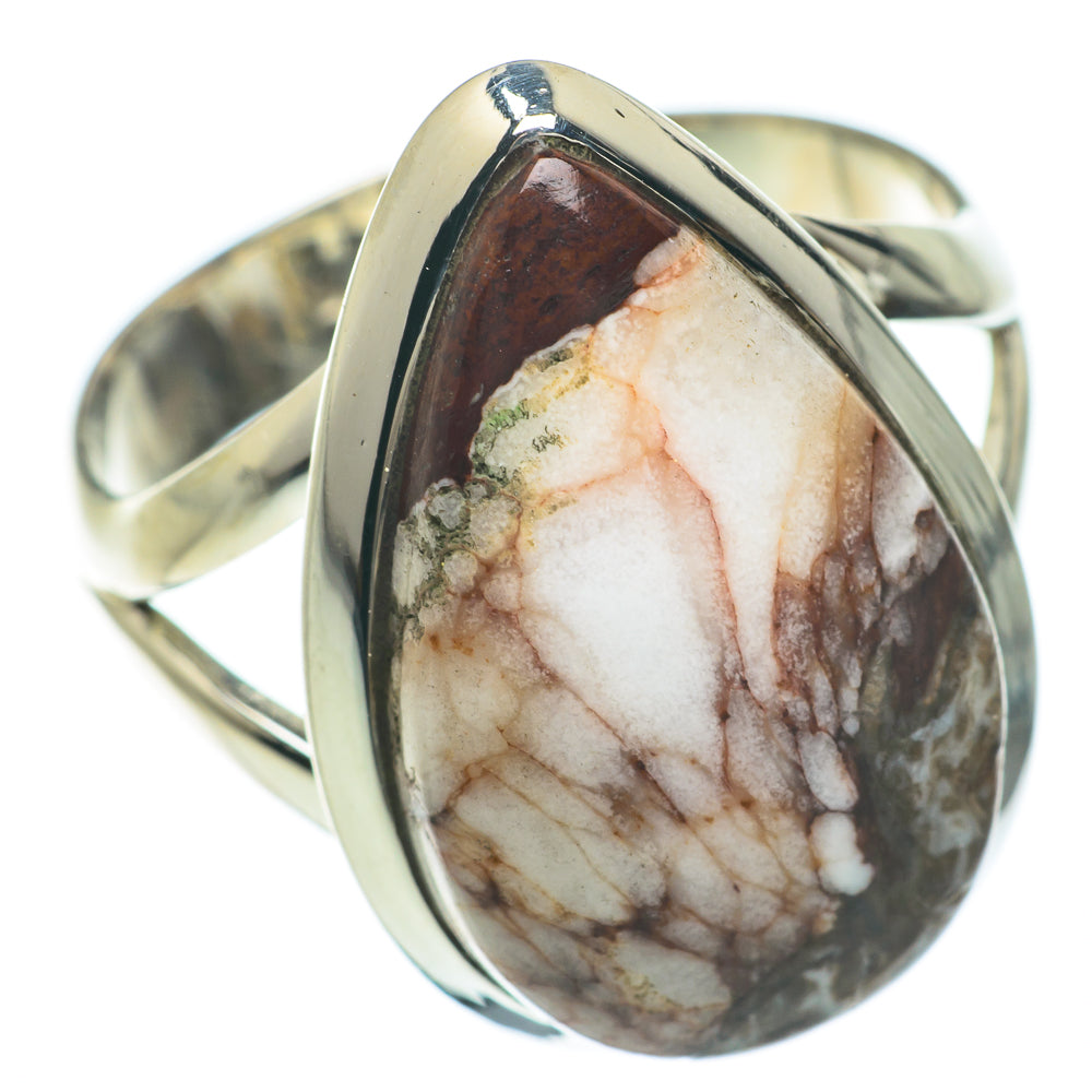 Peanut Wood Jasper Rings handcrafted by Ana Silver Co - RING59737