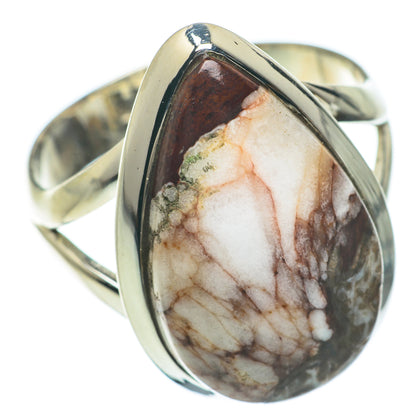 Peanut Wood Jasper Rings handcrafted by Ana Silver Co - RING59737