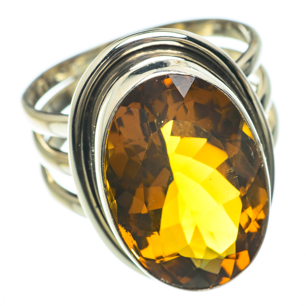Citrine Rings handcrafted by Ana Silver Co - RING59739