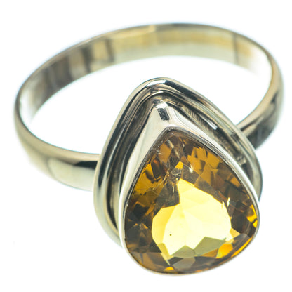 Citrine Rings handcrafted by Ana Silver Co - RING59740