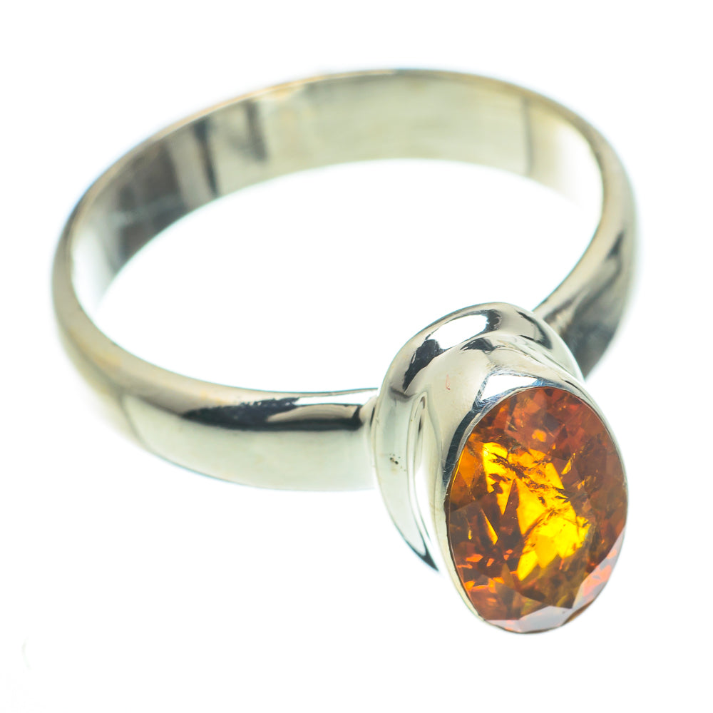 Citrine Rings handcrafted by Ana Silver Co - RING59741