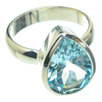 Blue Topaz Rings handcrafted by Ana Silver Co - RING59766