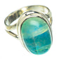 Green Moonstone Rings handcrafted by Ana Silver Co - RING59770
