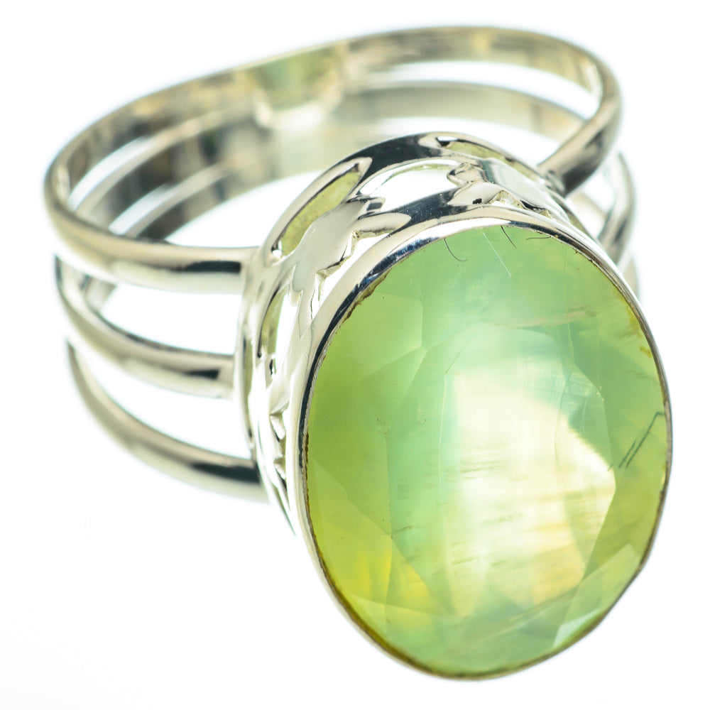 Prehnite Rings handcrafted by Ana Silver Co - RING59771